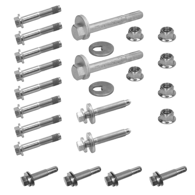 6 Querlenker hinten für Volvo S40 II V50 2 Hinterachslager Schrauben