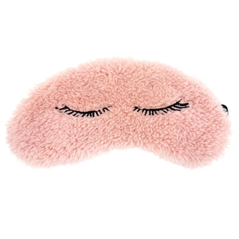 On-the-go Flamingo Travel Pillow Set - Pillow and Eye Mask