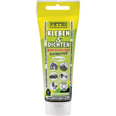 Petec Montagekleber Kleben & Dichten 80 ml - Transparent