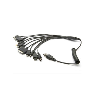 10 in 1 Multifunction USB Data Transfer Cable Charger USB Adapter For Laptop_~~