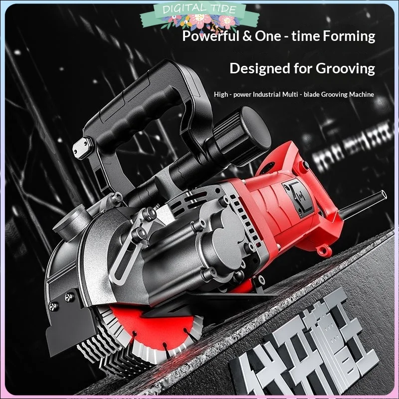 220V electric wall grooving machine dust-free grooving artifact water and electr