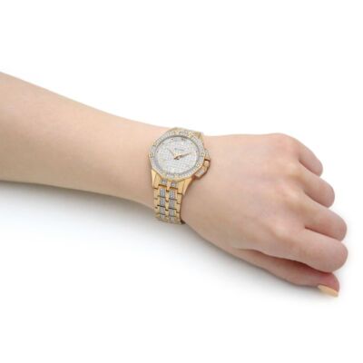Pre-owned Bulova Gold Womens Analogue Watch Octava 98l302