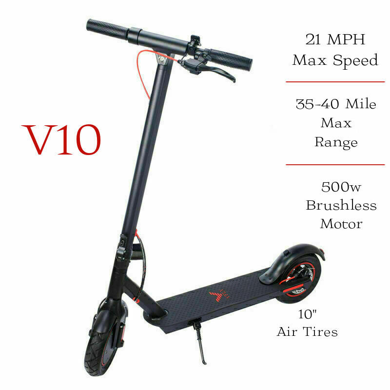 V10 500 Watt Long Range E Scooter 10