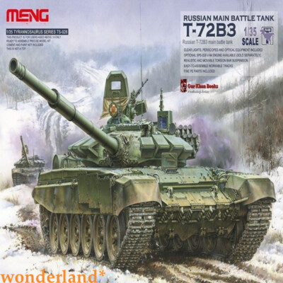 Meng TS-028 Model 1/35 Russina Main Battle Tank T-72B3