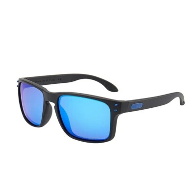 OAKLEY STYLE HOLBROOK LIKE SUNGLASSES : MATTE BLACK / PRIZM RUBY POLARIZED UV400