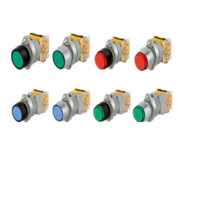 1 pcs  Siemens  APT  LA39-A1-20TD/G23 AC/DC24 Self-locking button switch green