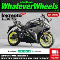 Lexmoto LXS 125cc Learner Legal Small Seat Height Sports Motorcycle Motorbike