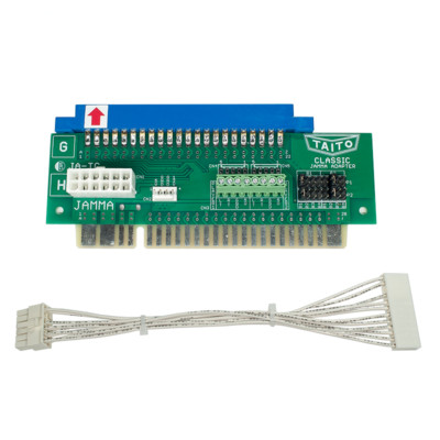 Taito Classic to JAMMA Adapter Arcade w/ button remapper Arkanoid Spinners