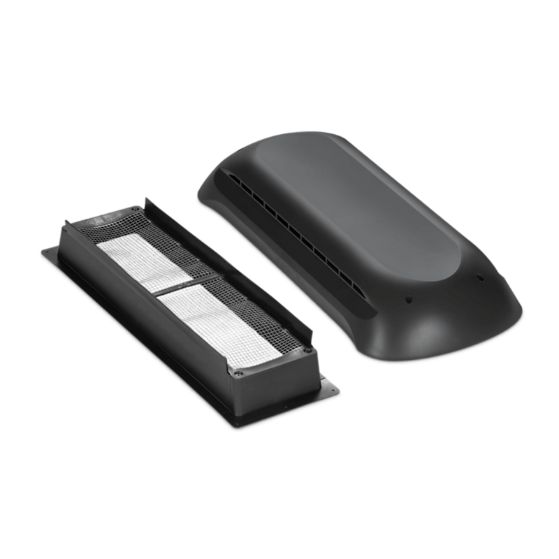 American Motorhome RV Dometic Refrigerator Roof Vent Black 3311236.024