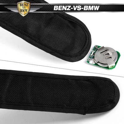 LED Slap Armband Lights Glow Band Strap for Running Cycling Jogging 35cm Blue