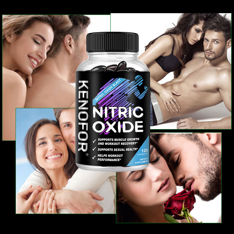 Nitric Oxide Capsule L Arginine 3X Strength-Support Nitric Booster for Strength