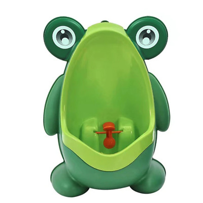 Cute Frog Potty Training Urinal Boy with Fun Aiming Target, Toilet Urinal Traine