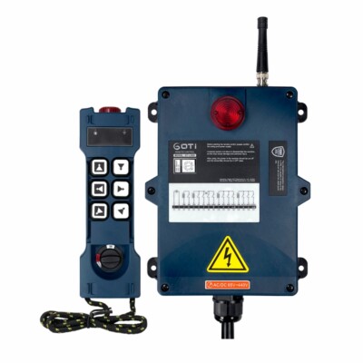 6 Keys Double Speed Industrial  Lift Hoist Crane Radio Wireless Remote Control 