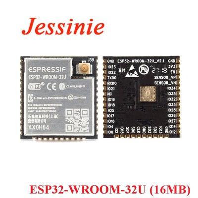 ESP32-WROOM-32U-N16 16MB Flash Dual Core WiFi BLE Module IoT