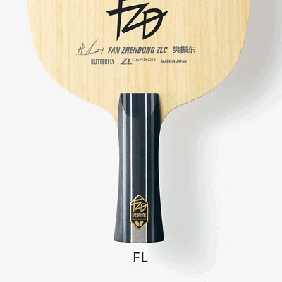Butterfly Fan Zhendong ZLC Table Tennis Racket FL/ST Handle
