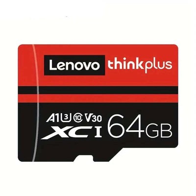 Lenovo Thinkplus Mini Sd Card Class 10 Tf Flash Card 256Gb 128Gb 64Gb 32Gb Red B