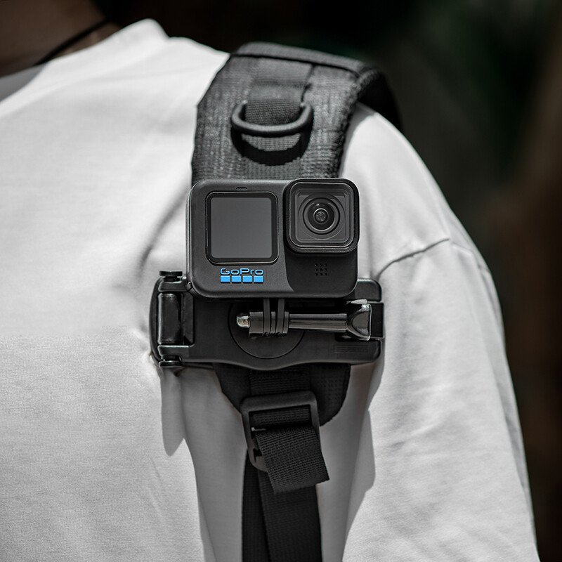 Backpack Clip Holder Mount for Universal Action Camera GoPro
