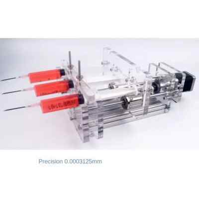 Desktop Syringe Pump Syringe Thruster Laboratory Micro Pump Dispenser 1ml~150ml