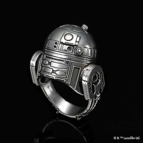 Pre-owned U-treasure Star Wars R2-d2 Head Ring Silver From Japan