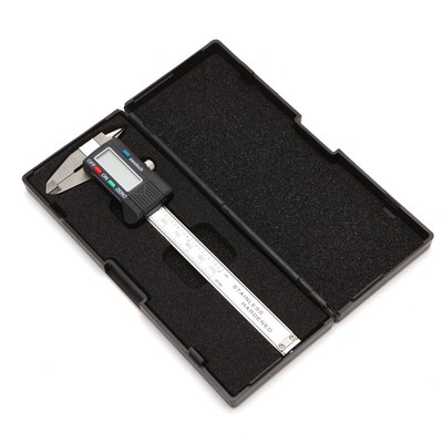 100mm LCD Electronic Digital Gauge Stainless Steel Vernier Caliper Micrometer