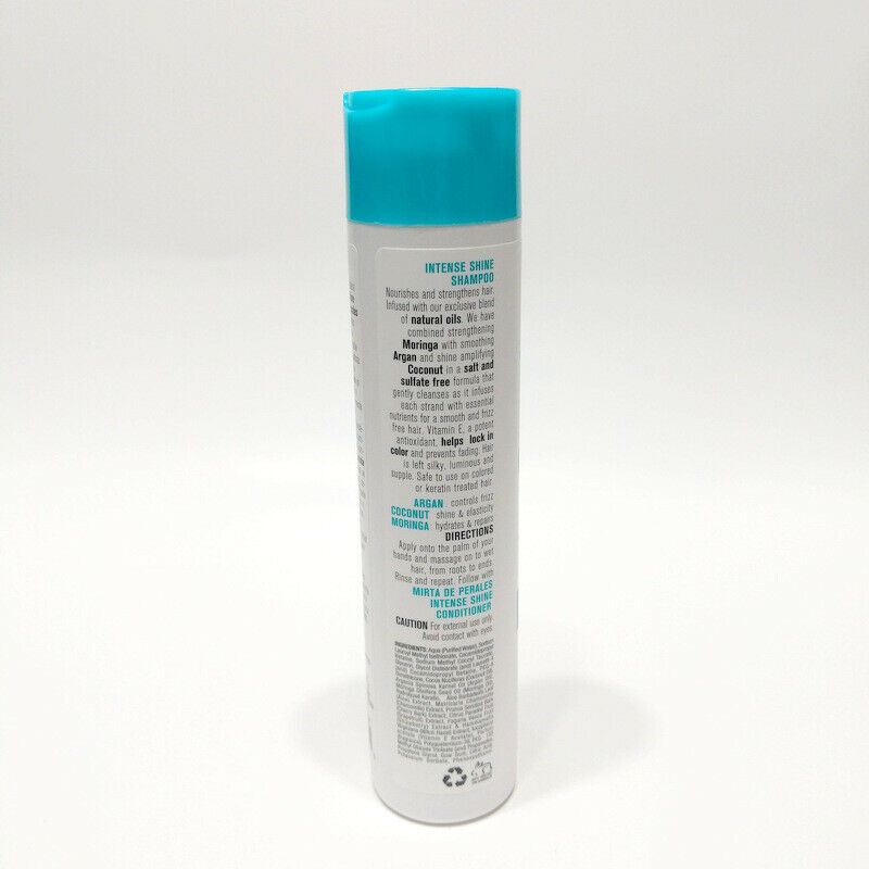 Mirta de Perales Intense Shine Shampoo 10 oz with Argan Coconut & Moringa Oils
