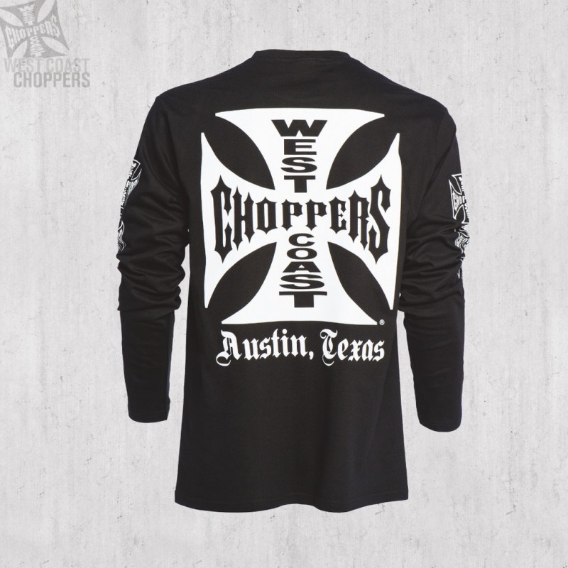 WEST COAST CHOPPERS ORIGINAL T-SHIRT - OG Cross Long Sleeve