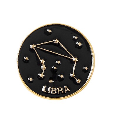 Libra Pisces Brooch Leo Taurus Cancer brooch Aries Scorpio Gemini Broo -
