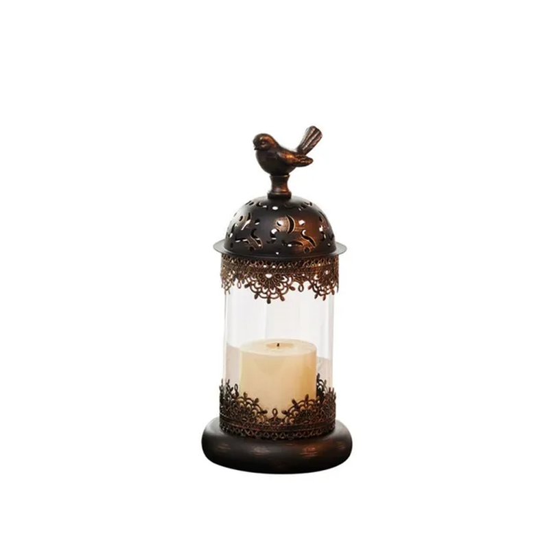 With Glass Cover Black White Decorative