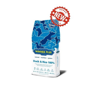Winner Plus Holistic Hundefutter – Ente & Kartoffel, 12 Kg, Glutenfrei Für Sensible Mägen