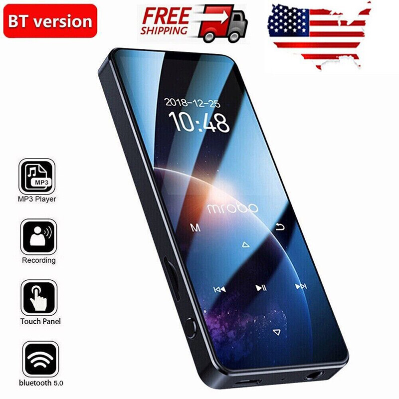 Hifi Bass Music Player Hd Fm Radio Alarm Support 128gb
