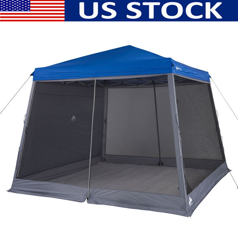 Slant-leg Accessory Pack Shade Wall & Screen Window Camping Picnic Blue