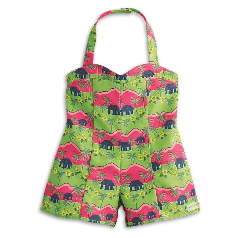 NEW American Girl Historical Nanea's Island Swimsuit Outfit for 18” Doll clothes