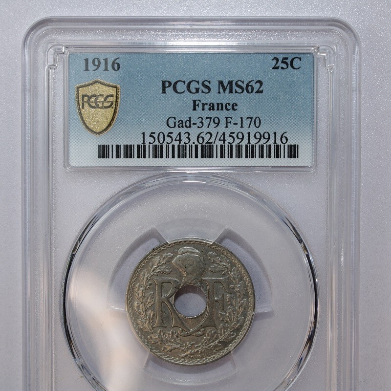 25 Centimes  Lindauer Cmes SoulignÃ© 1916