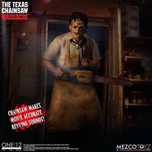 SEALED! READY TO SHIP! MEZCO ONE:12 TEXAS CHAINSAW MASSACRE LEATHERFACE