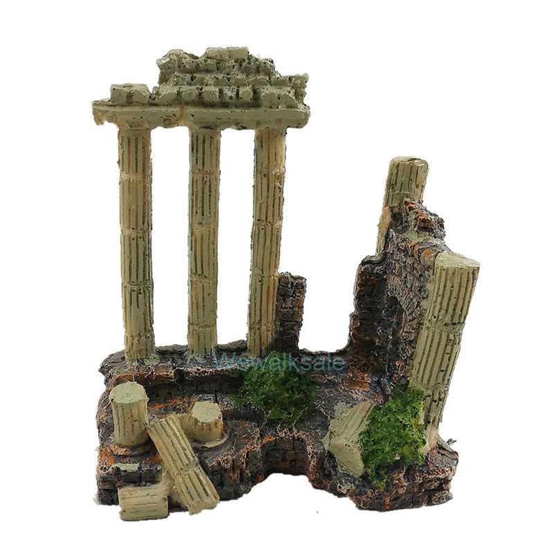 Decorations Terrarium Ruins Roman Greek Temple Temple Decorations