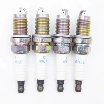 4Pcs 12290-RB1-003 IZFR6K13 Iridium Spark Plug For HONDA ACCORD 2.4L CITY JAZZ