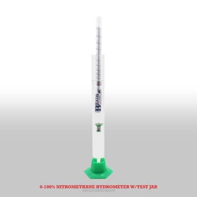 0-100% Nitro Top Fuel 12'' Hydrometer w/Test Jar & Hard Case