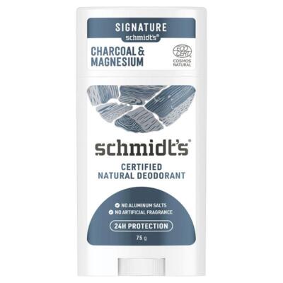 Schmidts Sensitive Charcoal & Magnesium Deodorant Stick 75g