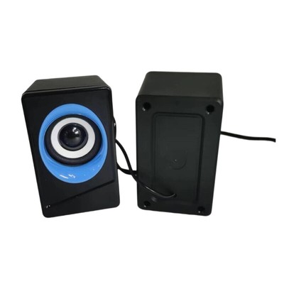 Desktop Computer Speakers System USB Connection Space Saving Small Speakers