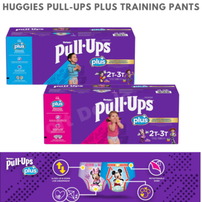 Huggies Pull Ups Plus Training Pants for Boys Girls CHOOSE SIZE