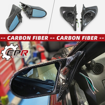 For Nissan Skyline R32 GTR GTS (LHD) carbon Fiber Aero Side Rearview Mirror 2pcs