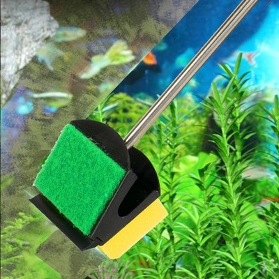 Aquarium Fish Tank Glass Plant Cleaning Brushes Floating Clean Window Algae