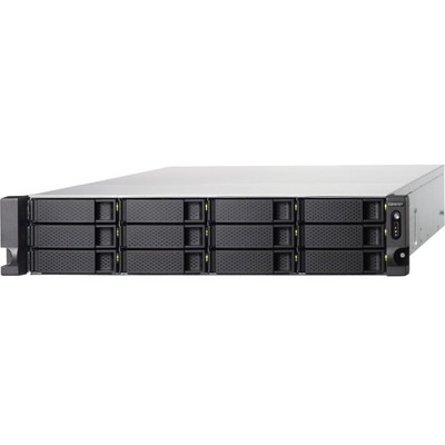QNAP TS-1277XU-RP-1200 24tb SSD NAS Server 12x2000gb Seagate BarraCuda Drives