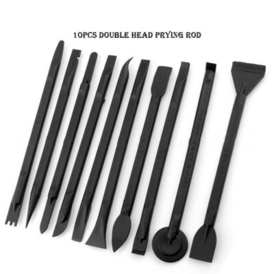 10PCS Plastic Crowbar Spudger Pry Mobile iPhone Repair Tool Kit Laptop Computer