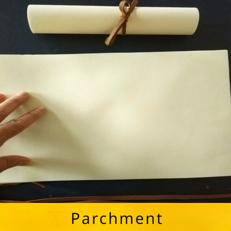 1x-vintage-real-sheepskin-paper-writing-parchment-handmade-cards-diy-material-a4