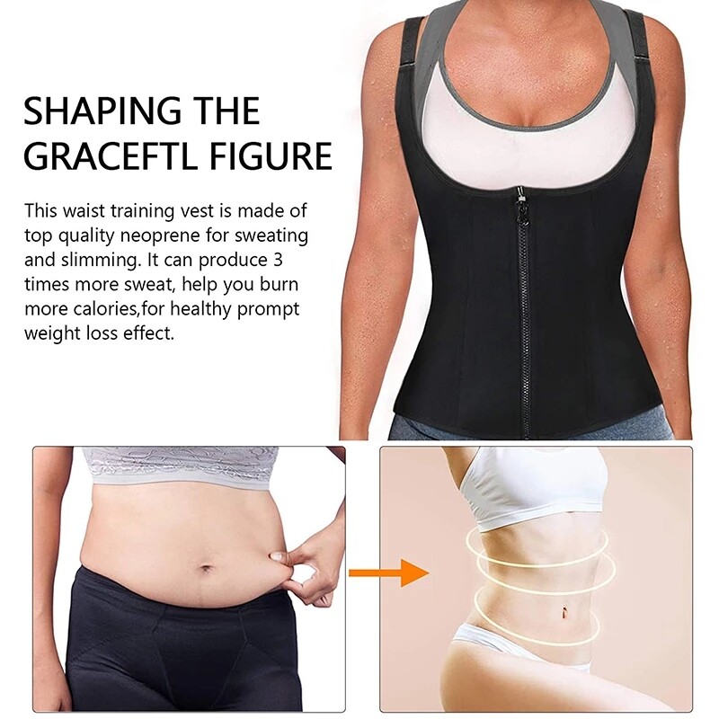 FAJAS REDUCTORAS COLOMBIAN WAIST TRAINER BODY SHAPER SLIMMING VEST CORSET GIRDLE