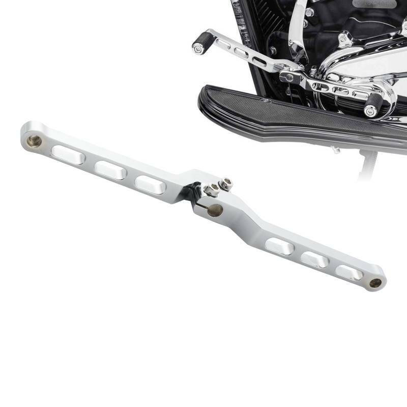 Chrome Aluminum Heel Toe Gear Shifter Shift Lever For Harley Softail