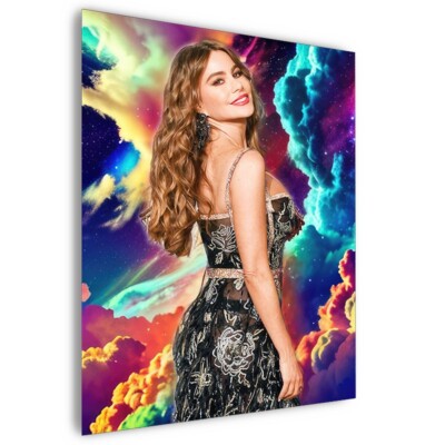 SOFIA VERGARA Actress Model Diva Belles ACEO Art Print Card by RoStar #2/7