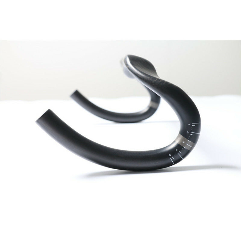 T800 Carbon Fiber Road Bike Handlebars Cycling Bent Bar Racing Drop Bar 31.8mm