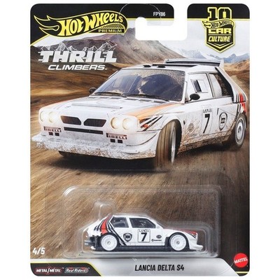 # 1/64 HOT WHEELS PREMIUM - LANCIA DELTA S4 + PROTECTOR - THRILL CLIMBERS #